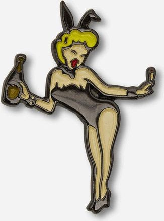 Wacko Maria Bunny Girl Pin Multicolor