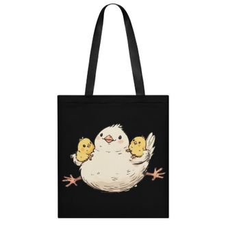 Generic Hens And Chicken Womens Tote Casual Shopping Bag Lightweight Shoulder Bags Hobos Handbag for Work Travel Daily 35x40cm