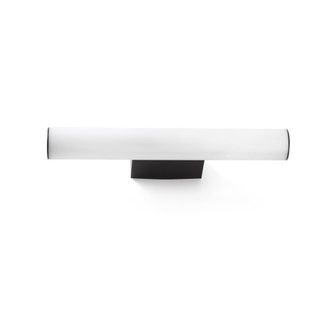 Netlighting Volga Integrated LED Picture Light Wall Light Black 3000K IP44