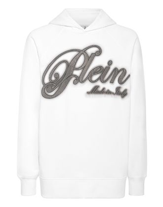 Philipp Plein Hoodie Basic Strass Signature