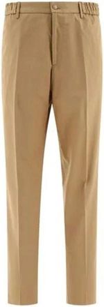 Tagliatore Multicolor Broek - Heren - Slim Fit Broeken - Bruin - XL - Katoen - Broeken