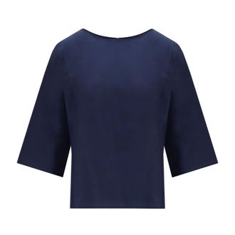 Max Mara Blouses, female, Blue, Size: XS Fastoso Blouse