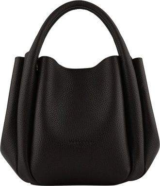 Pourchet Citrouille Medium Handbag - Dames - Tassen - Bruin - Maat: ONE Size Leer