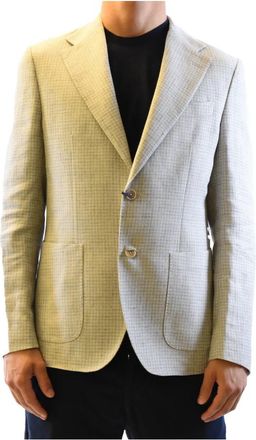 Fay Stijlvolle Jas voor Mannen en Vrouwen - Heren - Blazers - Veelkleurig - 2XL - Jassen