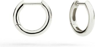 Dodo ORECCHINI HOOP ESSENTIALS ARGENTO