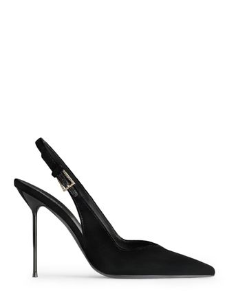 PARIS TEXAS Pointed-Toe Slingback Stiletto Heels Sandals