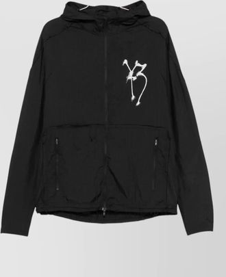 Yohji Yamamoto Y-3 - printed padded jacket