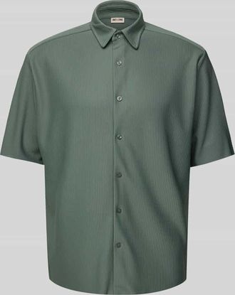 Only & Sons Relaxed Fit Freizeithemd mit 1/2-Arm Modell BOYY in Petrol, Gr&ouml;&szlig;e XXL