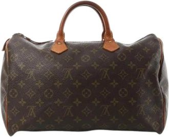 Louis Vuitton Pre-owned Handbags, female, Brown, Size: ONE SIZE Pre-owned Speedy 35