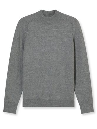 Olymp Rundhalspullover OLYMP Rundhals, Herren, Gr. XXL, marine, Obermaterial: 74% Baumwolle, 26% Polyamid, regular fit, Rundhals, Pullover Rundhalspullover,