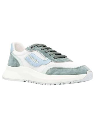 Bally Women Demmy Leather Sneakers In Sage/water