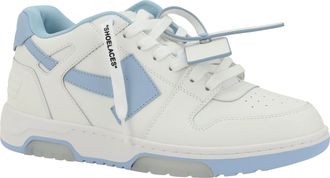 Off-white Mens Out Of Office Sneakers White - Light Blue