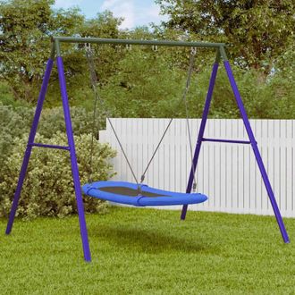 vidaXL Juego De Columpios De Exterior Con Columpio Nido Vidaxl