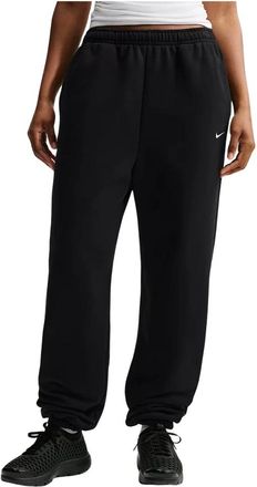 Nike Studio Fleece High-Rise Pants - Dames - Sport - Zwart - Maat: L Fleece