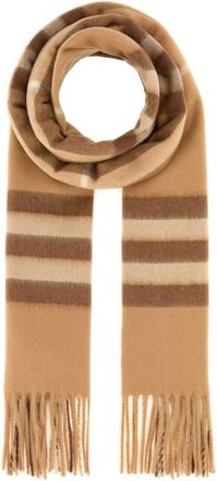 Burberry Beige Check Scarf