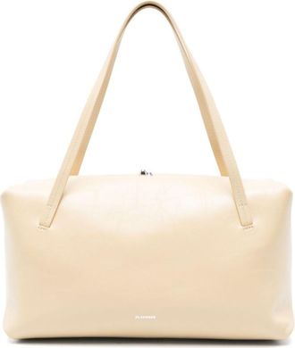 Jil Sander Beige Goji Pillow Medium tote