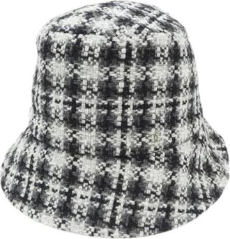 Chanel Pre-owned Accessories, female, Multicolor, Size: ONE SIZE Pre-owned Wool Blend Hat