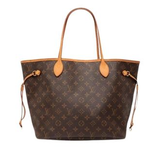 Louis Vuitton Pre-owned Tote Bags, female, Brown, Size: ONE SIZE Pre-owned Neverfull MM