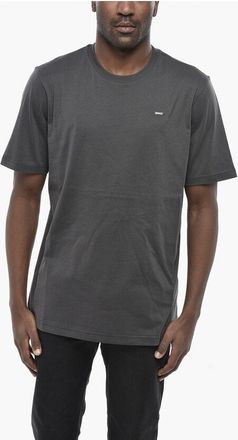 Diesel Cotton Crewneck T-Shirt T-JUST Solid Color size 3xl