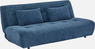 Sweeek Sof&aacute; Cama De Tela Chenilla, 3 Plazas