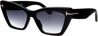 Tom Ford Dames, Accessoires, Zwart, Maat: 56 MM
