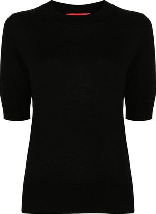 Wild Cashmere fine-ribbed top - women - Cashmere/Silk - 40 - Black