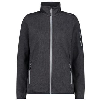 F.lli Campagnolo Jacket Jacquard Knitted Fleecejacke f&uuml;r Damen | grau
