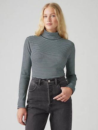 Levi's Dreamy Turtleneck Top - Womens - XS - Blue