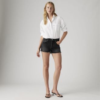 Levi's 501 Original Shorts - Womens - 23 - Black