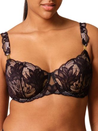 Gossard Womens Lace Soir&eacute;e Demi Balconette Bra - Black polyamide - Size 36DD