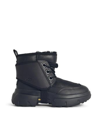 UGG Jld Black Leather Boots