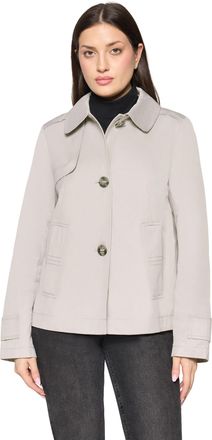 Gil Bret Outdoorjacke GIL BRET, Damen, Gr. 36, silber rock, Web, Obermaterial: 58% Baumwolle, 42% Polyester, unifarben, regular fit normal, Manschette, Jacken 