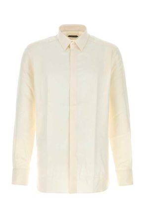 Tom Ford Off White Solid Shirt