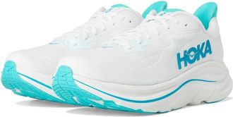Hoka One One Clifton 10 1162030-WKY Sneaker White Running Shoes TF9347