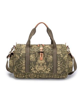 TSD Brand Valley and Sky Lightweight Travel Weekender in Olive Cream at Nordstrom