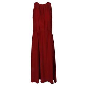 Crida Milano Beatrice dEste Midi Dress - female - Crida Milano - Midi Dresses - Red - M/L - Dresses