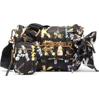 Karl Lagerfeld Voyage Crossbody in Black Multi at Nordstrom