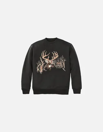 Filson Mens Filson Prospector Crew Sweat - Black - Size: 38