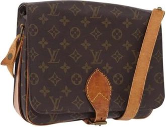 Louis Vuitton Borsa a tracolla Cartouchiere Pre-owned - - Pre-owned - Donna - Marrone - ONE SIZE