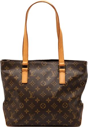Louis Vuitton Borsa tote Cabas Piano con monogramma 2000 - Marrone