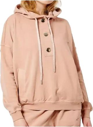 Kaporal Hoodies & sweatvesten, Dames, Roze, S, Gladde Hoodie