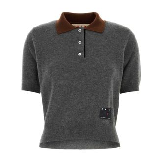 Marni Dames, Truien, Grijs, Maat: 2XS Kasjmier
