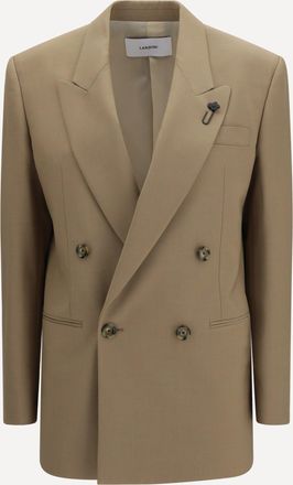 Lardini Blazer doppiopetto in misto lana stretch Woman 44