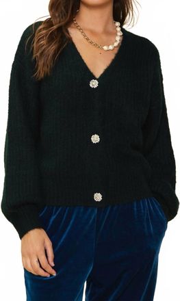 Skies Are Blue Clothing Prado Cardigan In Black