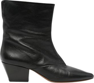 Forte_Forte Schoenen, Dames, Zwart, 41 EU, Leer, Stivaletto in pelle