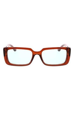 BCBGeneration 54mm Rectangular Sunglasses in Crystal Picante at Nordstrom Rack
