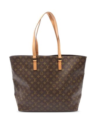 Louis Vuitton 2001 Cabas Alto Monogram shoulder bag - Brown