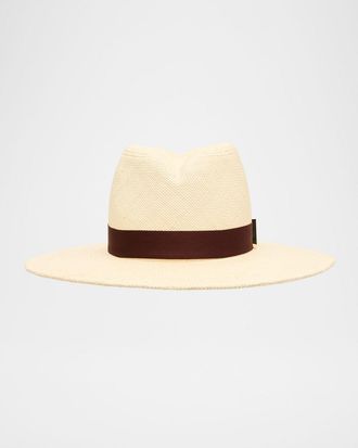 Gigi Burris Millinery Jeanne Straw Fedora Hat