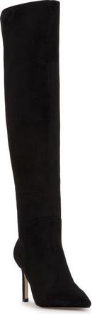Jessica Simpson Earon Pointed Toe Over the Knee Boot in Black at Nordstrom, Size 6.5