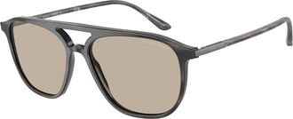 Giorgio Armani AR8179 5964/3 Mens Sunglasses Grey Size 56